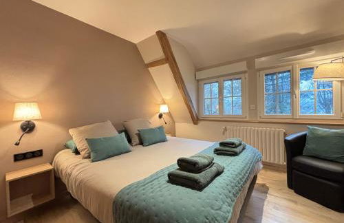 Chant des mouettes Maison rénovée spacieuse tout confort grand jardin belle terrasse aménagée parking 8 personnes 4 sdb 5 wc à 10 mn à pied de la mer Port en Bessin tous commerces restaurants proche Omaha Beach - Photo 25