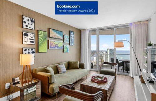 Splendid Resort - Oceanview 1BDR & 1BA Apt Right on the Beach, Heated pool, GYM - 25 min to FIFA! - Photo 2