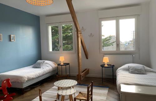 St Malo - Rothéneuf, proche Mont St Michel et Cancale, grande maison familiale - Foto 44