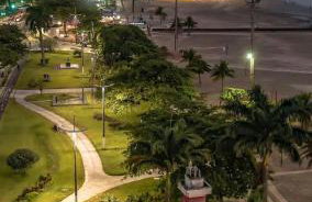 Santos - Gonzaga - Apartamento completo 1 quadra da praia - Foto 37