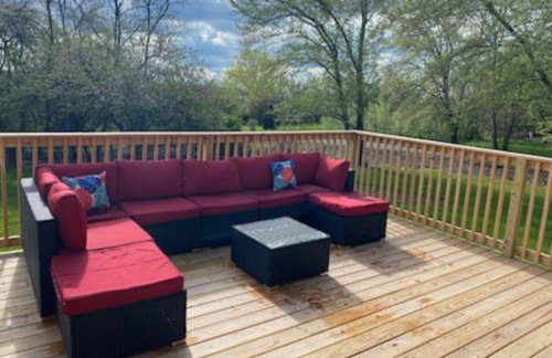 Modern Log Cabin with Vineyard Views - Foto 4