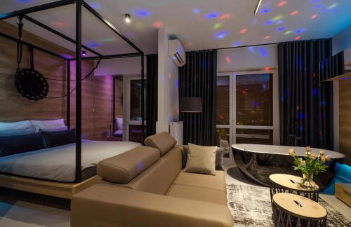 LupoApartments Premium z Klimatyzacją, Jacuzzi, Centrum, OFF Piotrkowska Klimatyzacja Parking w Cenie - Foto 22