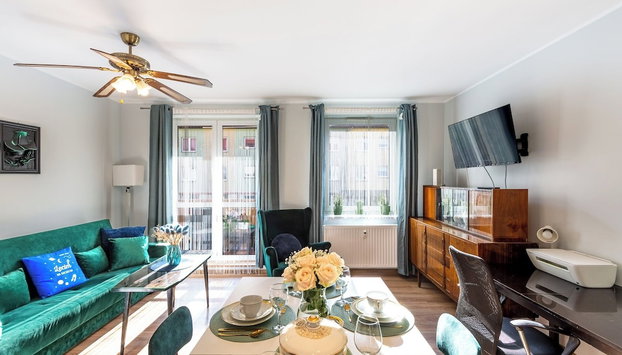 6 Guests - Free Parking - Apartment in Szczecin - Foto 2, Imagen principal