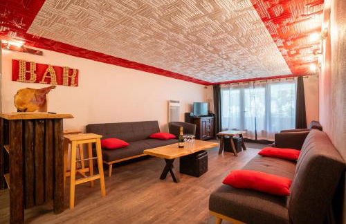 Grand Chalet St-Lary centre 13 à 15 pers - Foto 9