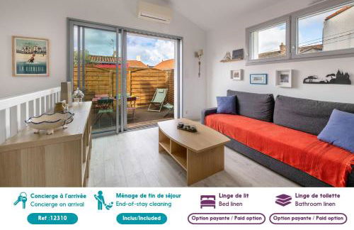 Appart dans bourg a 230m de la plage - 4 pers - Foto 2