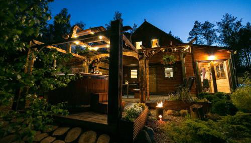 Domek całoroczny SÓWKA na Kaszubach z banią i sauną na wyłączność, wspólny basen i bilard z domkiem Jeleniówka - Ostrowite Leśna Dolina - Foto 2