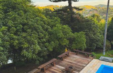 Chácara dos Pinheiros, 5 quartos em Atibaia divisa com Bragança Paulista - Foto 65