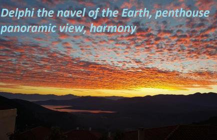 Delphi celebrity v i p the navel of the Earth, CENTER-DELPHI-penthouse galaxy&sky panoramic view, harmony&YOGA - Foto 19