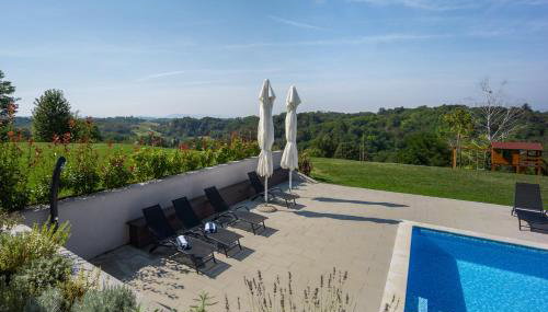 Casa Cielo, new modern villa with outdoor pool - Foto 4, Garden, sunbed, Garden view