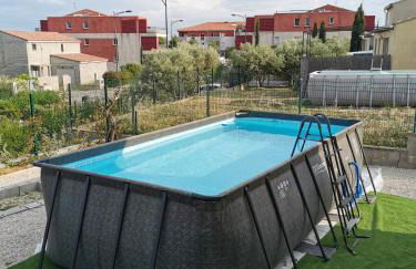 Villa moderne sur les hauteurs d'Aramon - Foto 20