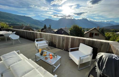 Élégant chalet contemporain - sauna - piscine -10p - Foto 17