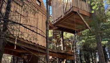 Eco-Friendly, Abstract Treehouse Surrounded by Wildlife and Hiking Trails For a Special Getaway in Sparrow Bush, New York - Foto 3