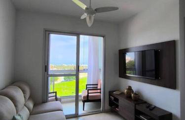 Apto Inteiro - Com roupa de cama e banho - Elevador - Garagem - Wi-fi - Vista Mar de todas as janelas e varanda - Foto 21