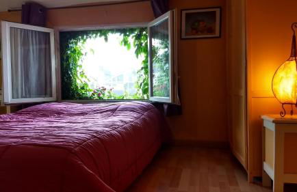 Logement cosy proche gare avec terrasse de verdure - Foto 13