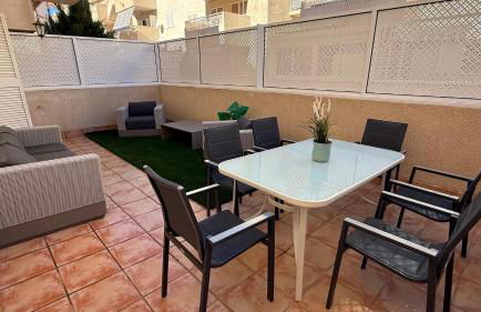 Piso con AC, piscina y pista de pádel y tenis en Águilas - Foto 3