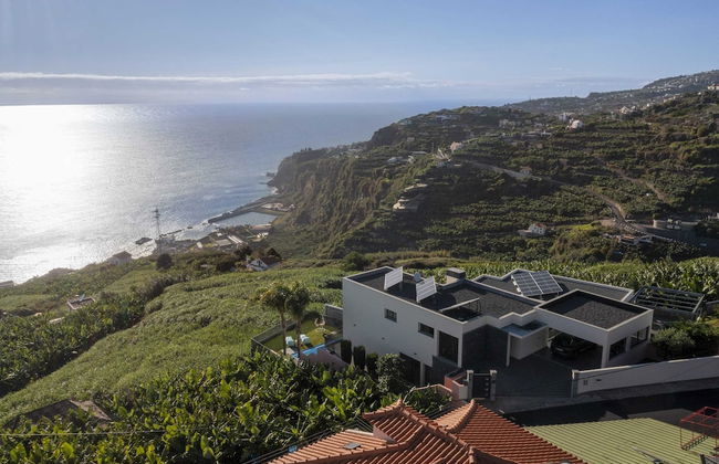 With Pool and Superb sea View - Villa Candelária - Foto 47
