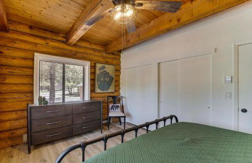 Covered Deck, Private Acreage Log Cabin in Pine - Foto 10