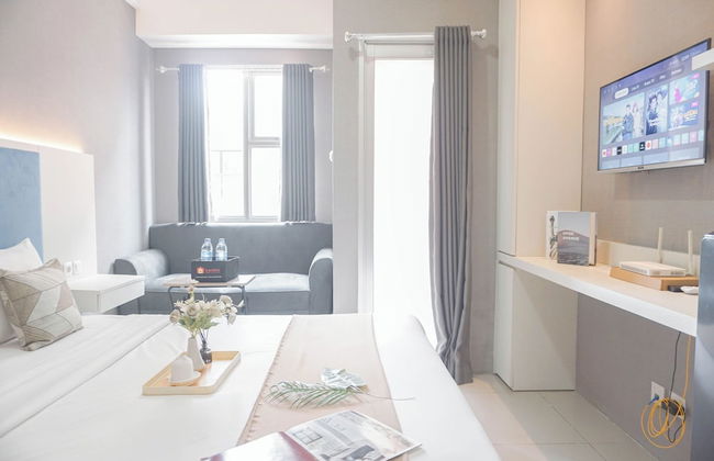 Comfortable Design Studio Room At Transpark Juanda Bekasi Timur Apartment - Foto 8