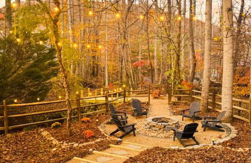 Hot Tub and Stone Fire Pit Smoky Mountain Oasis! - Foto 33