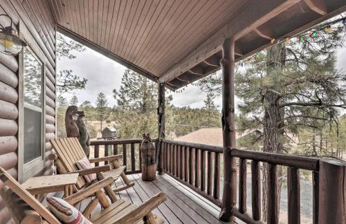 Fire Pit and Game Room Heber-Overgaard Cabin! - Foto 3