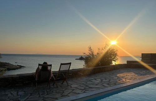 Sunset Villa with swimming pool at Tzia - Foto 35