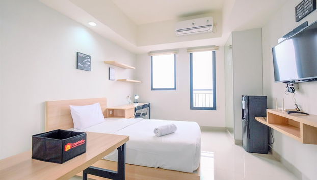 Simply Look Studio High Fl At Evenciio Margonda Apartment - Foto 3, Habitación