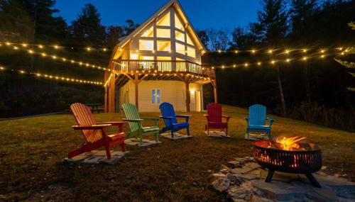 Modern Mountain Retreat~120ac~ Pond~Boat~Trails~FP - Foto 4