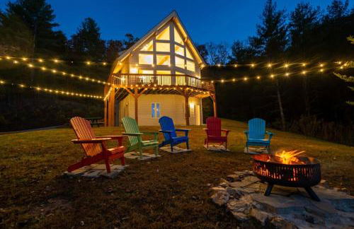 Modern Mountain Retreat~120ac~ Pond~Boat~Trails~FP - Foto 4