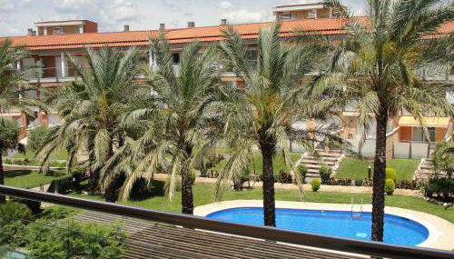 Acogedor apartamento con piscina en Vilafortuny, Cambrils - Photo 2, Garden view