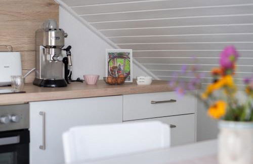 fuldaliebe - Helle Ferienwohnung mit Küche, Parkplatz, WLAN, Self Check-in - Foto 26