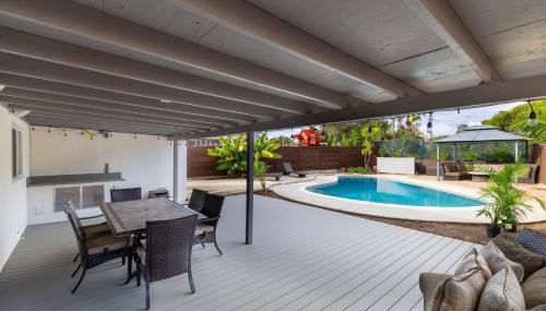 San Diego Private Pool Oasis Modern 3BR 2BA - Foto 4, sunbed