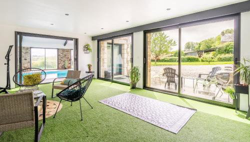 Gite Ti Coz piscine intérieure - Foto 3