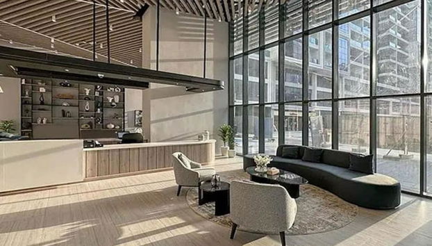 Zona de estar del vestíbulo