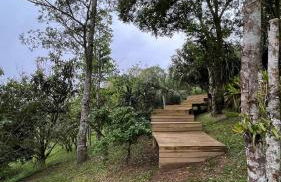 Sítio com piscina, churrasqueira, lareira, fogão à lenha, mesa de sinuca e vista para as montanhas - Foto 60