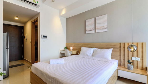 Apartment Pool Infinity View HCM - Foto 5, Habitación