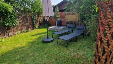 Tiny House am See Dillich - Hunde willkommen - Eigener eingezäunter Garten - Ruhige Lage - Klima - Foto 2, Garden