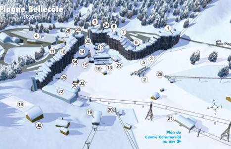 Residence 3000 Bail - Studio divisible confortable · Accès direct aux pistes · Vue pistes MAE-3633 - Foto 7