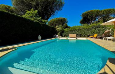 Villa provençale, Golfe Saint Tropez, Climatisée 12 pers, 4 suites, Piscine chauffée, Hammam, Spa, Billard, Pétanque, Wifi professionnel haut débit - Foto 1