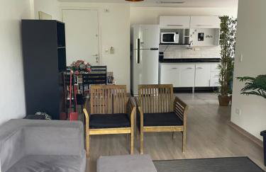 Recanto Verde-Apto na Praia do Tombo Guarujá - Foto 6