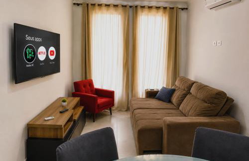 Casa Jack&Mari c ar-condicionado, Wi-Fi e churrasqueira, 600m da praia, 2 quartos sendo 1suíte, até 8 pessoas - Foto 1