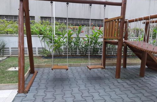 GUARUJÁ ASTURIAS, LAZER COMPLETO, AR CONDICIONADO E VARANDA GOURMET - Foto 46