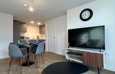 Modern 2bed Apartment in Birmingham City Centre 2 mins from Train Station with Free Parking and WiFi - Foto 50