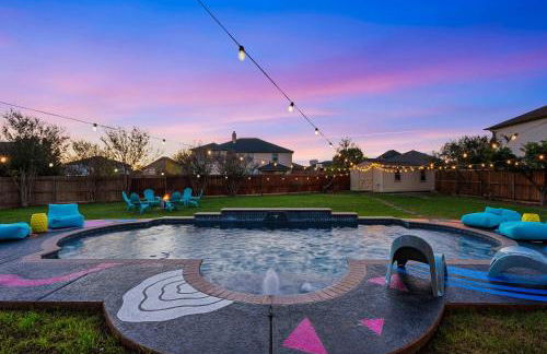 Grand 6BR 3BA Pool Escape Round Rock - Foto 42