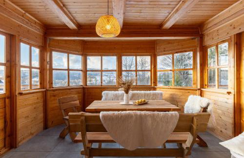 Chata Piechówka - gorąca balia i widok na góry - Foto 16