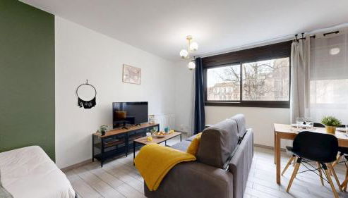 expat renting - Le Cocon Vert - Wifi - Near station - Foto 4