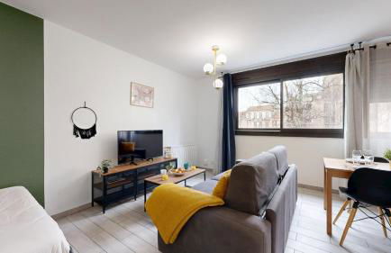 expat renting - Le Cocon Vert - Wifi - Near station - Foto 4