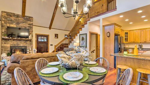 Mountain Cabin with Fire Pit, Walk to Golf and Fishing - Foto 5