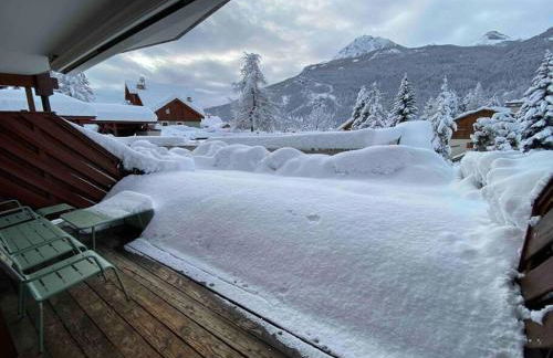 Appartement 4 pers grande terrasse vue pistes ski - Photo 22