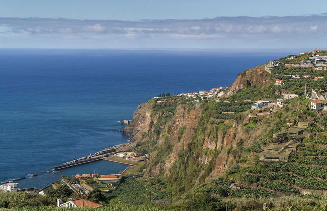 With Pool and Superb sea View - Villa Candelária - Foto 51