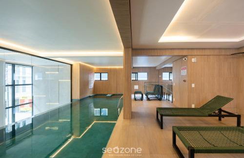 Aptos em prédio com piscina a 180m da Praia em Bombinhas - SFRs - Foto 13